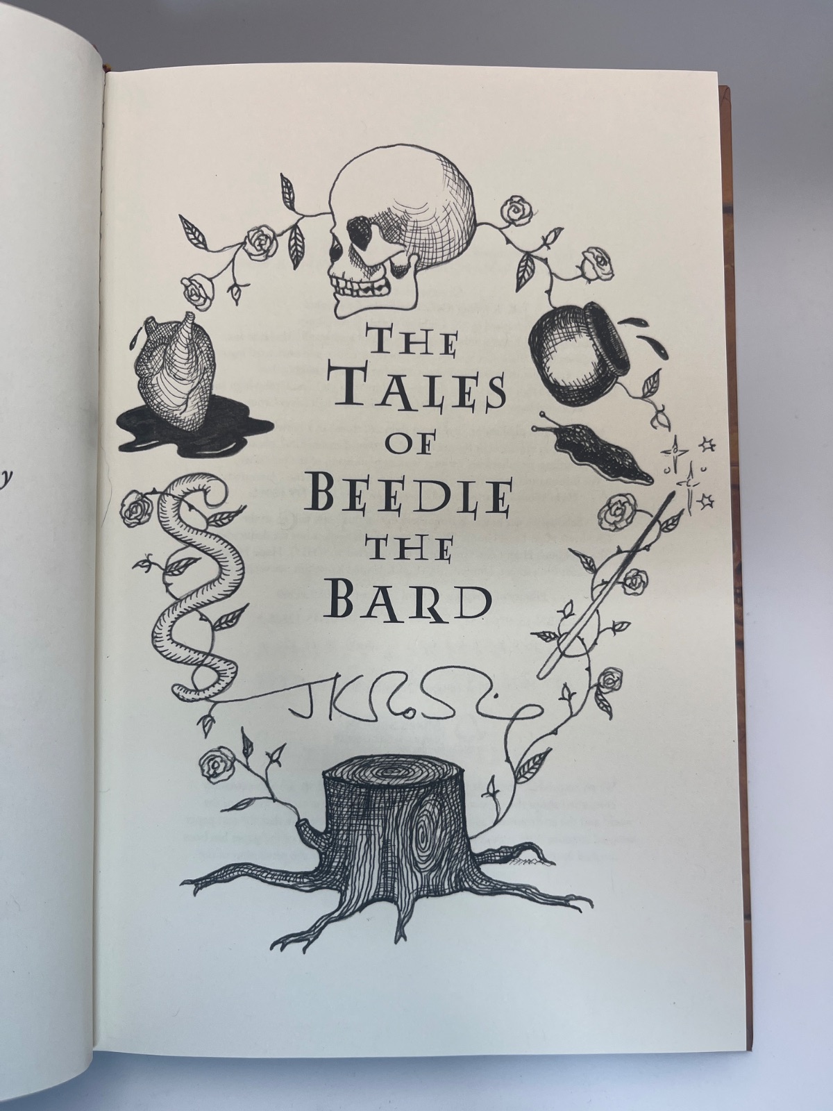 The Tales of Beedle the Bard - First Edition w Auto-Signature - Image 5