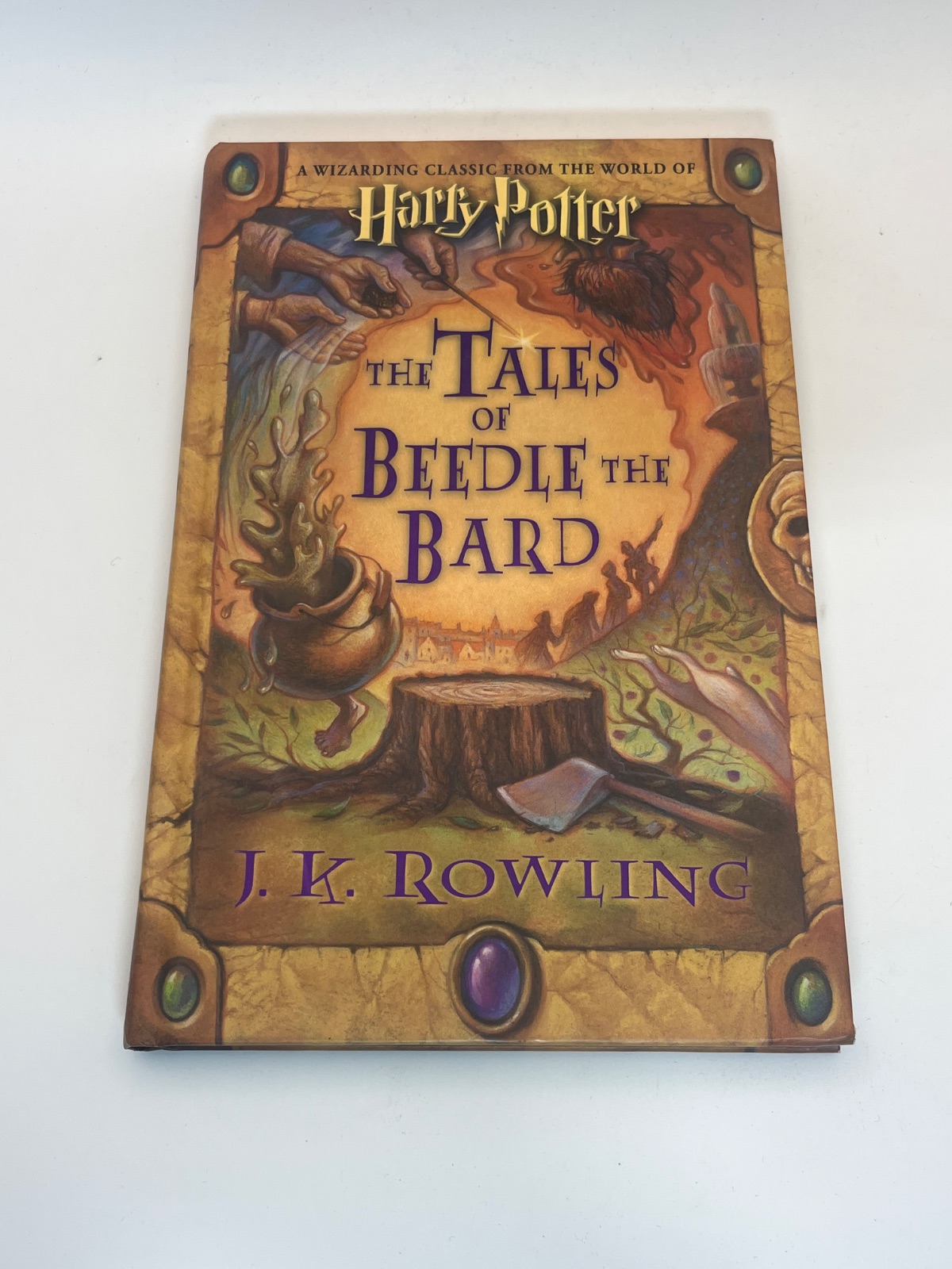 The Tales of Beedle the Bard - First Edition w Auto-Signature - Cover