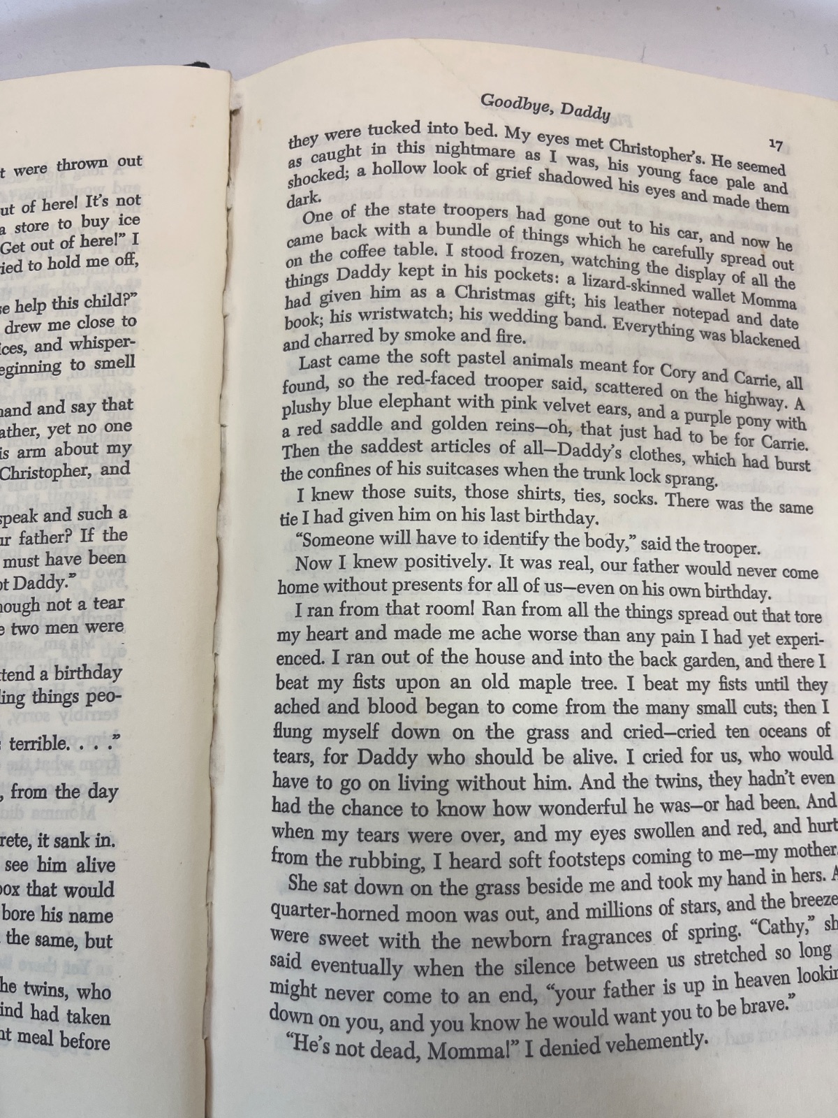 Flowers in the Attic - Book Club Edition - Water Damage - Image 9