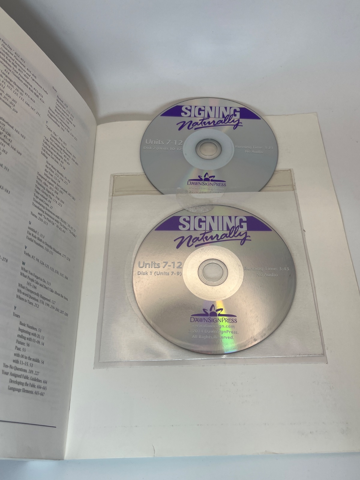 Signing Naturally Student Workbook, Units 7-12 w CDs - Image 7