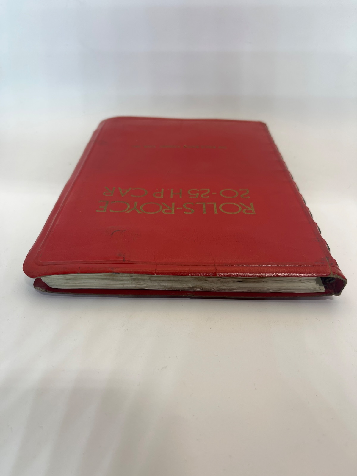 Rolls-Royce 20-25 H.P. Car Owner's Manual 1964 - WATER DAMAGE - Image 4