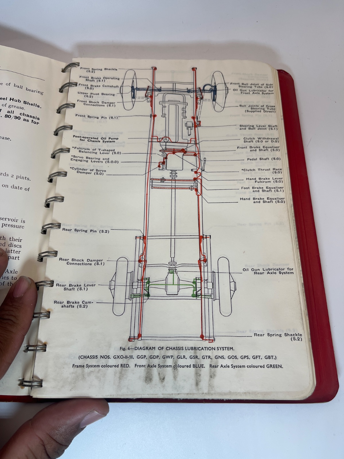 Rolls-Royce 20-25 H.P. Car Owner's Manual 1964 - WATER DAMAGE - Image 8