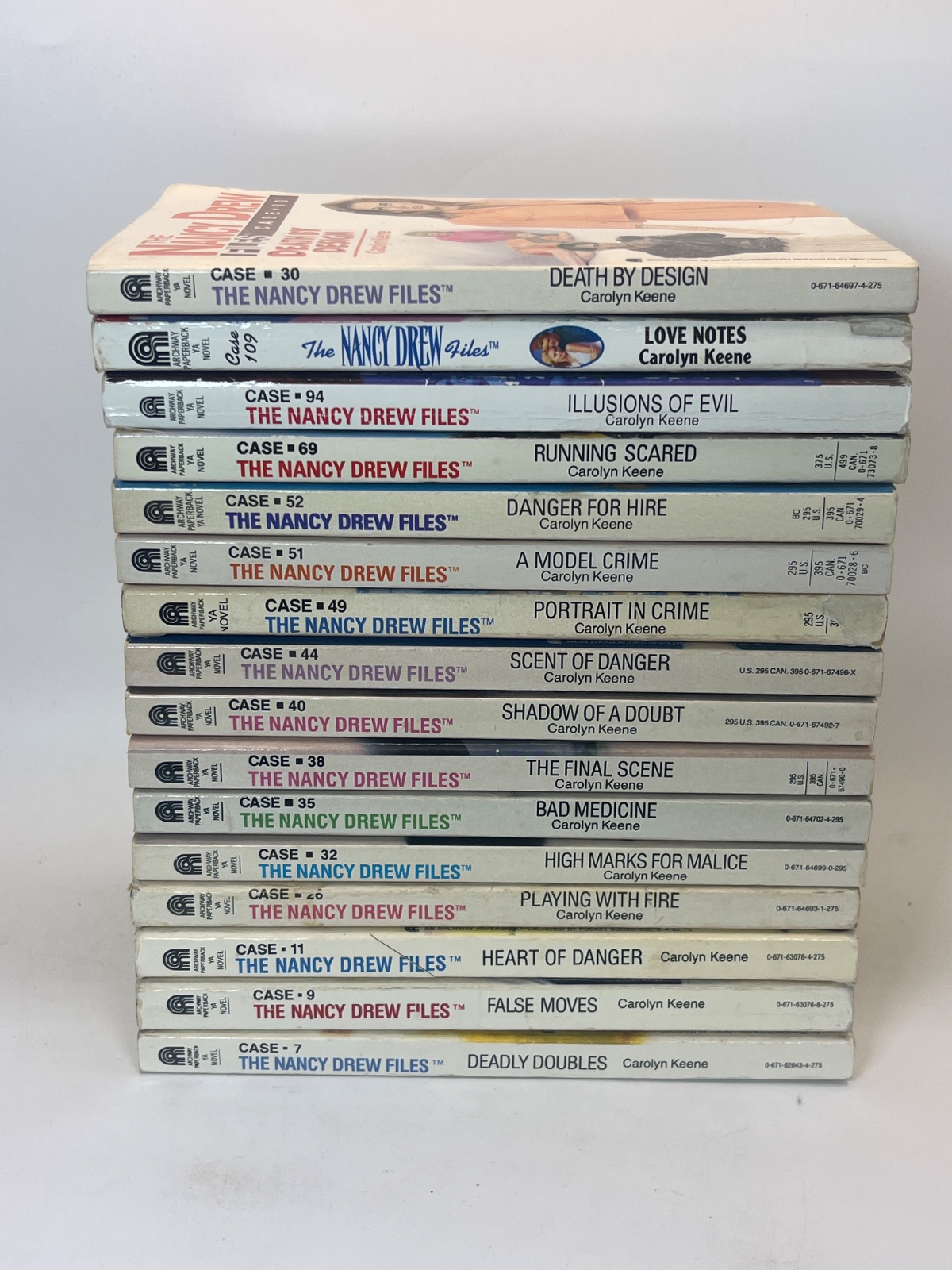 The Nancy Drew Files - Mixed Lot of 16 - Cover