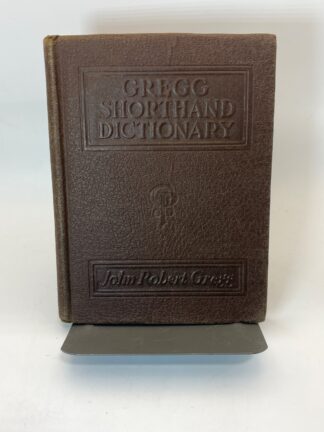 Gregg Shorthand Dictionary - Cover
