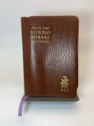 New Saint Joseph Sunday Missal - Leather-bound - Cover