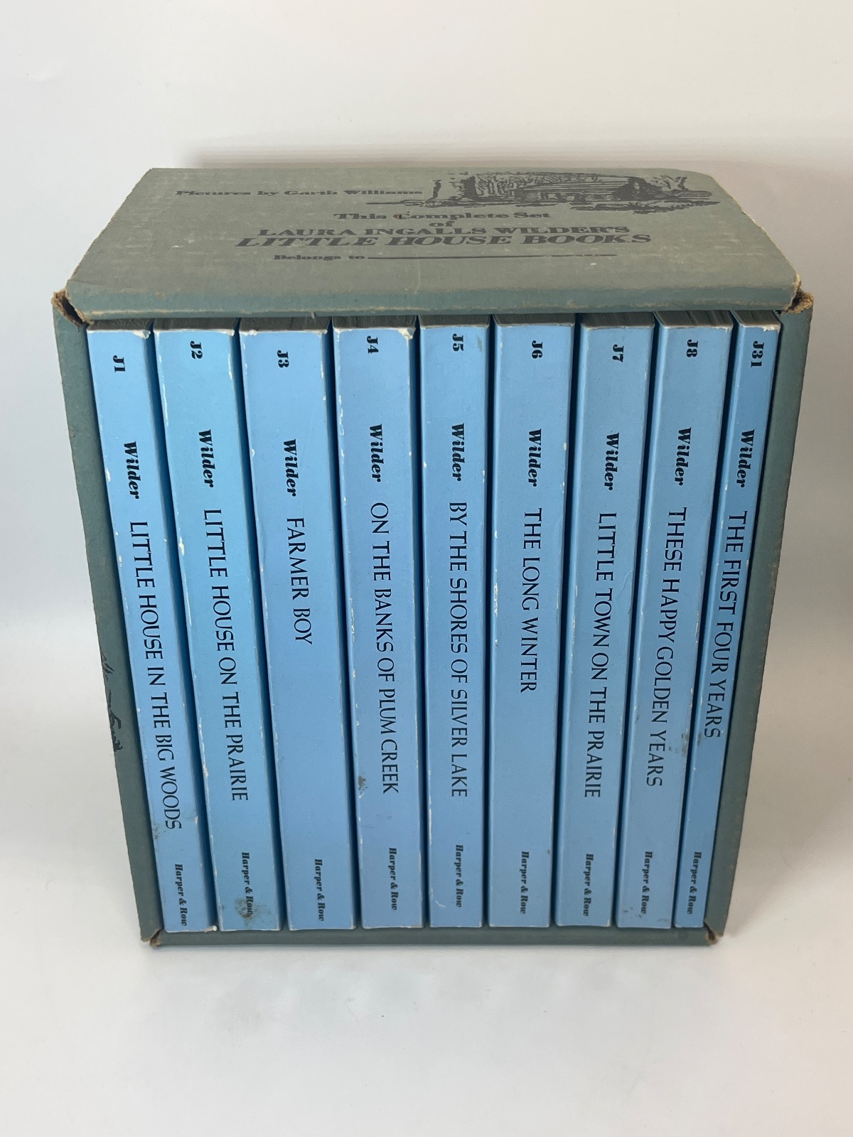 The Complete Set of Laura Ingalls Wilder's Little House Books - Cover