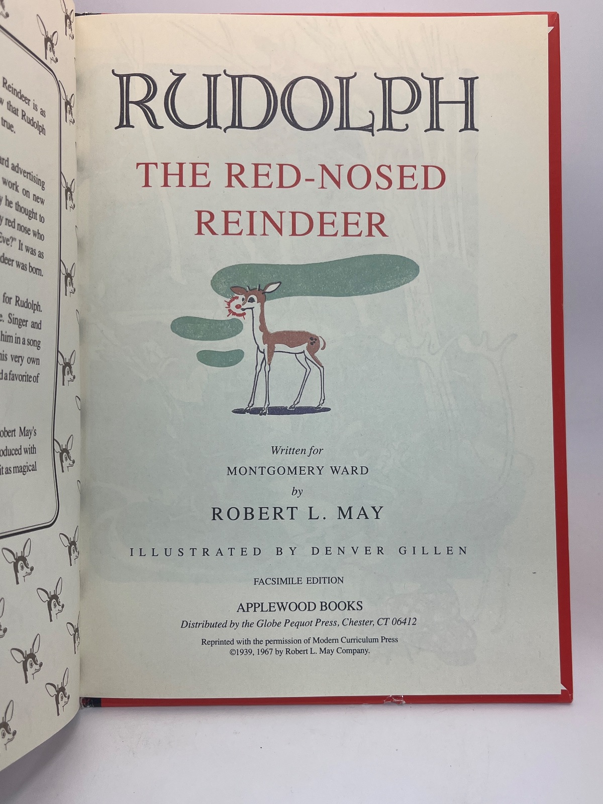 Rudolph the Red-Nosed Reindeer - Facsimile Edition - 1967 - Image 6