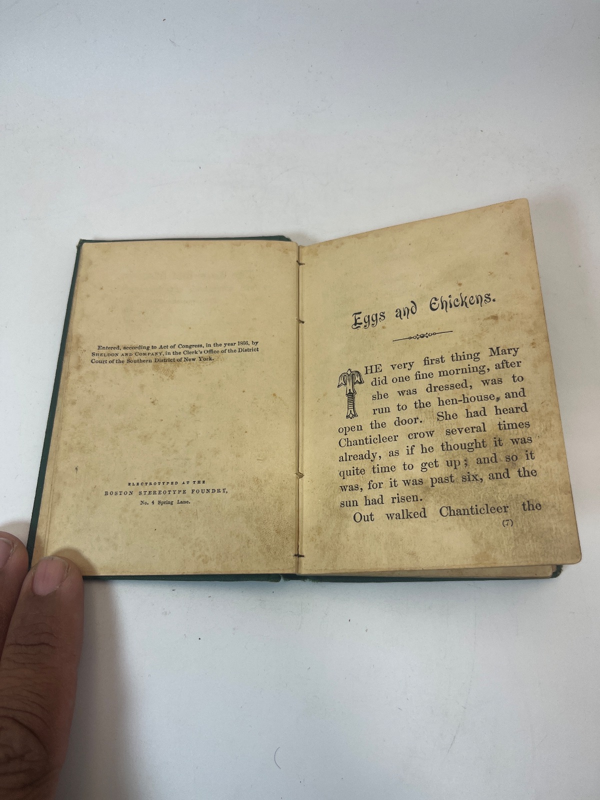 Rose Bud Stories - Mrs. Harriet Myrtle - 1868 -Antique Children's - Image 7