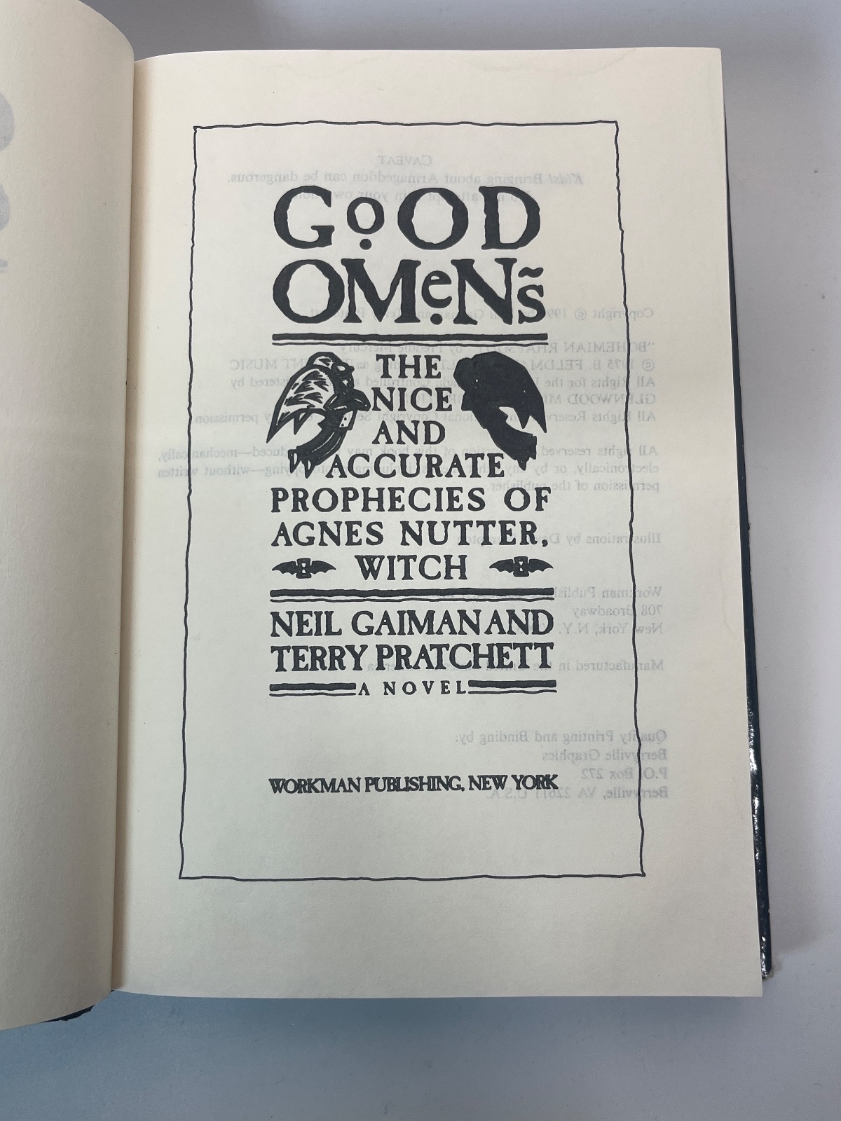 Good Omens: The Nice and Accurate Prophecies of Agnes Nutter, Witch - WATER DMG - Image 5