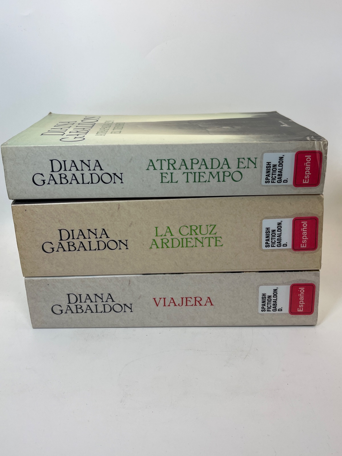 Mixed Lot of Outlander - 3 Books in Spanish - Cover