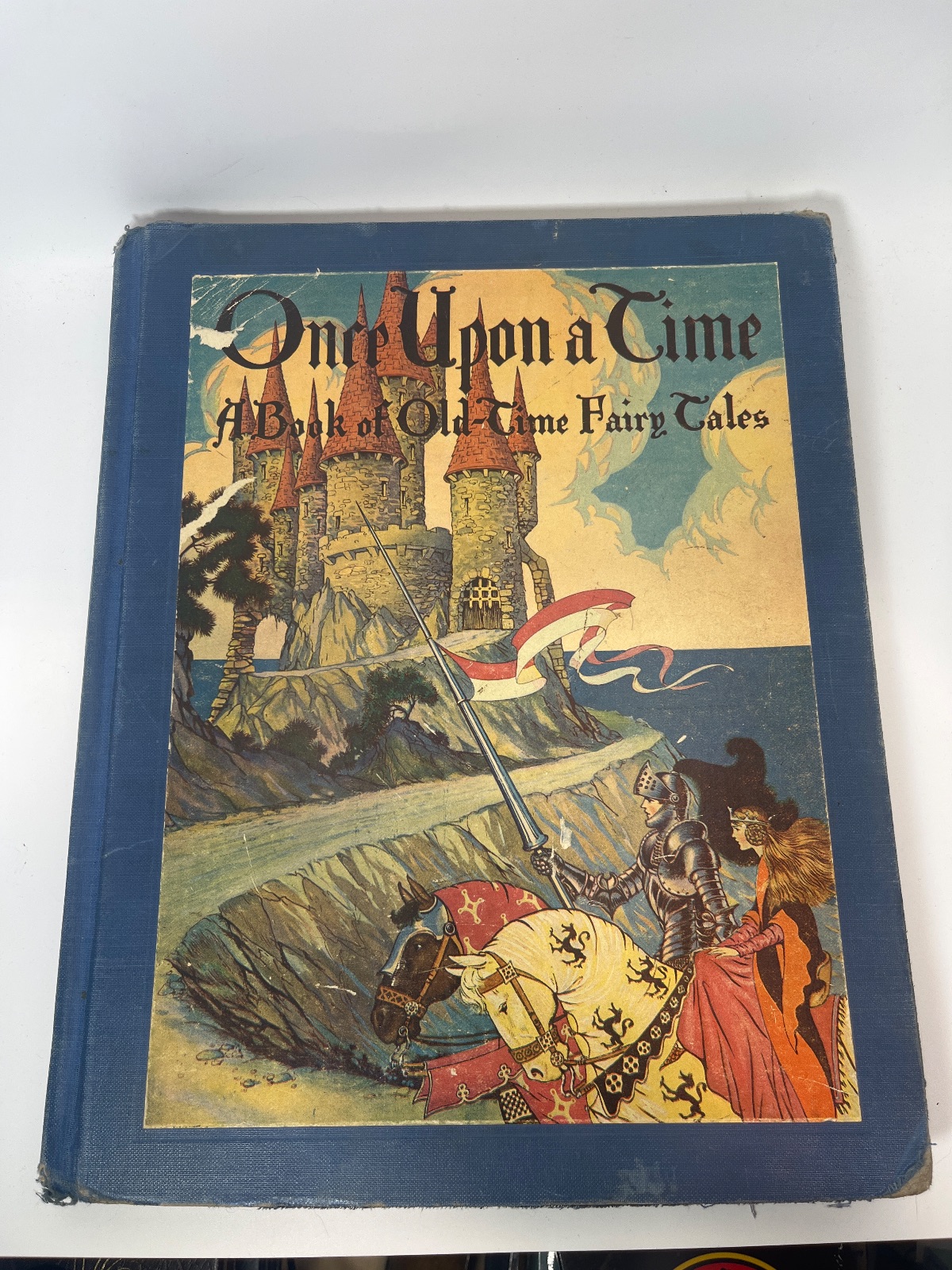 Once Upon a Time: A Book of Old-Time Fairy Tales - 1941 - Children's - Cover