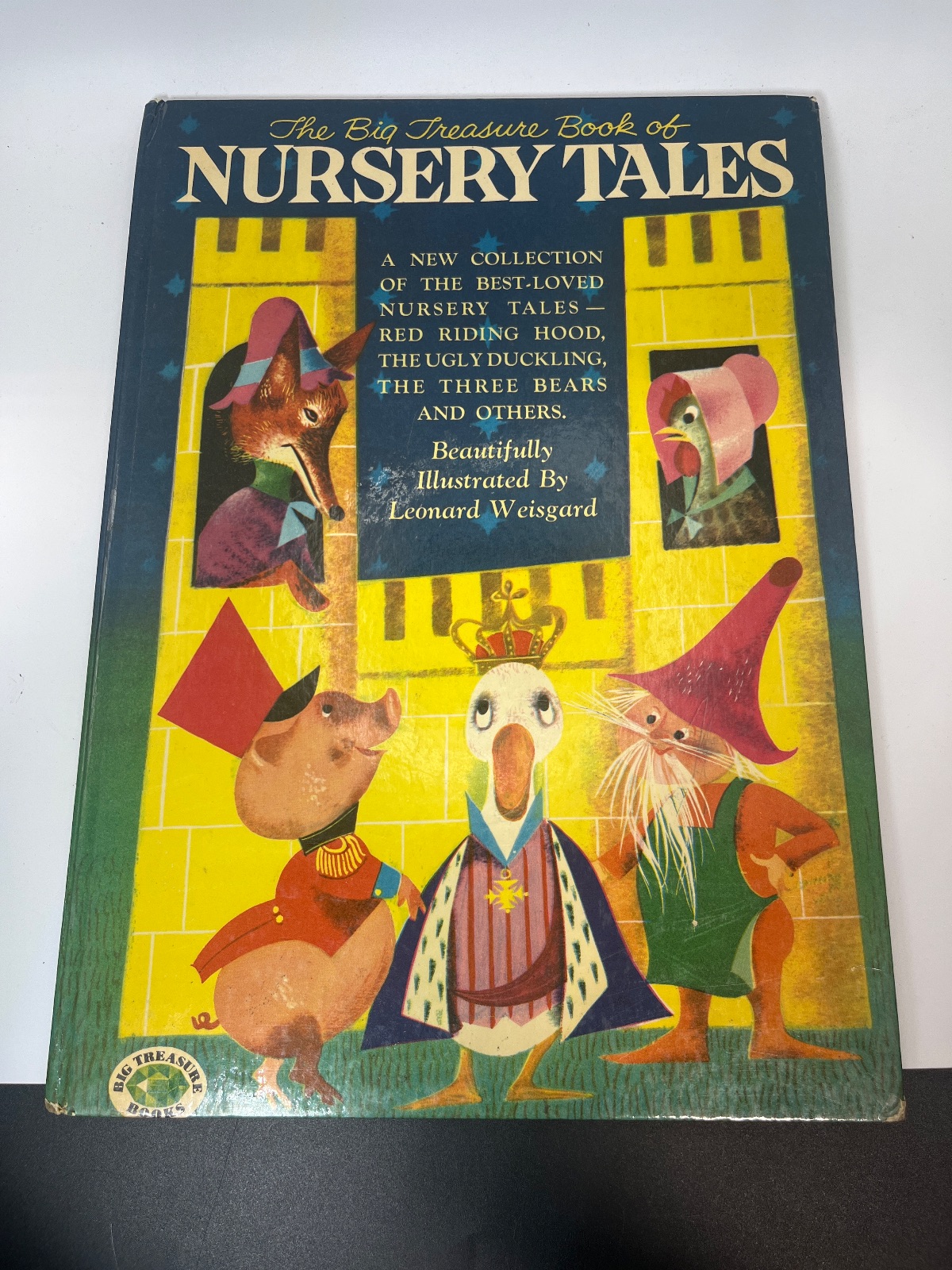 The Big Treasure Book of Nursery Tales - 1954 - Vintage Children's - Image 2