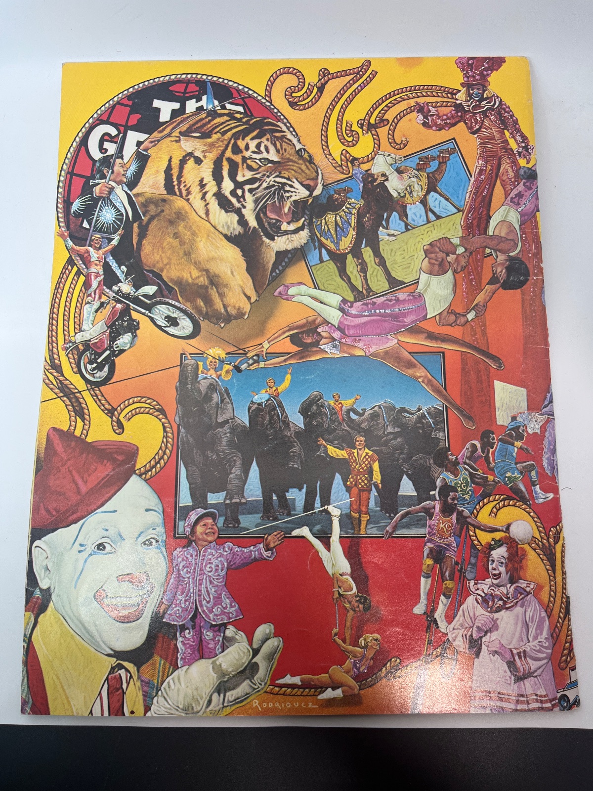 Ringling Bros. and Barnum & Bailey Circus - 1982 - Cover