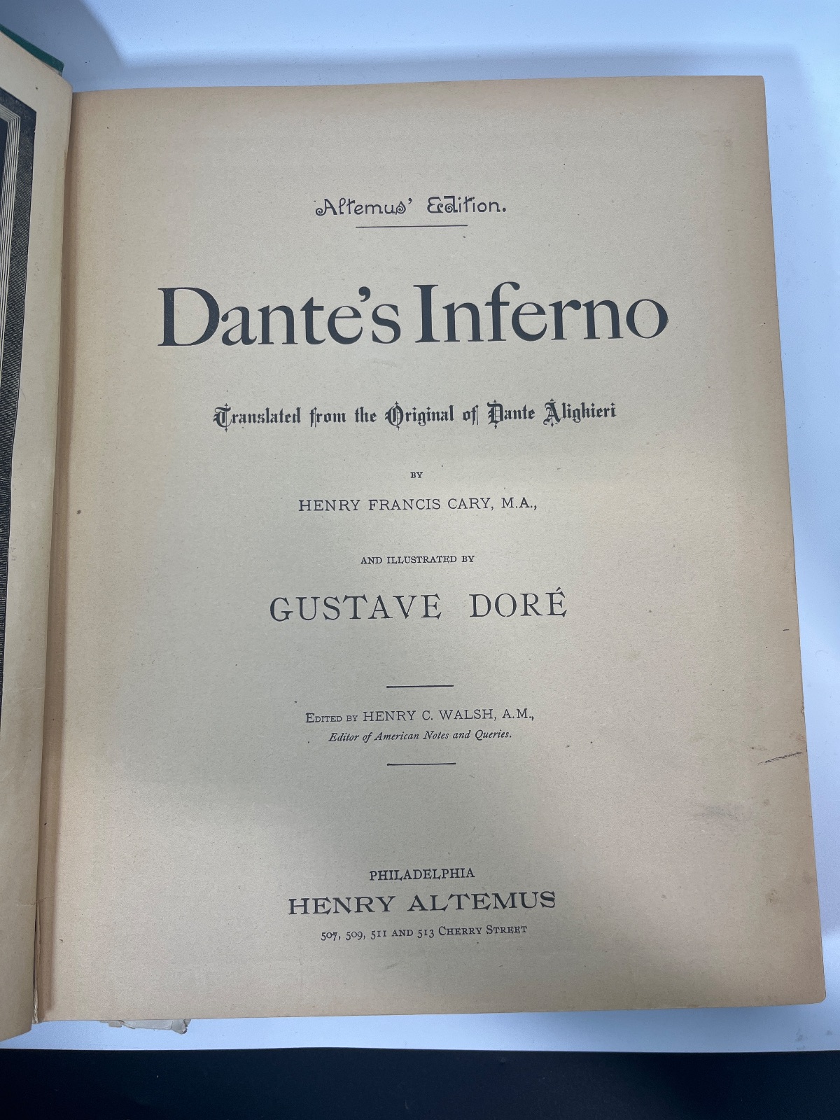 Dante's Inferno - Illustrations by Gustave Dore - Translated by Henry Francis Cary 1890 - Image 10