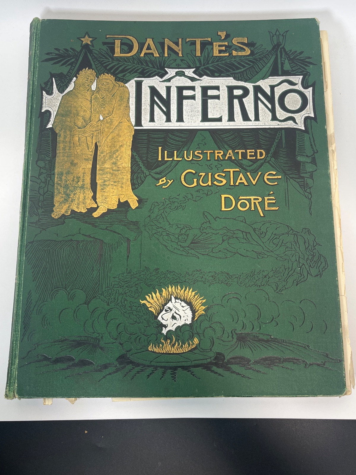 Dante's Inferno - Illustrations by Gustave Dore - Translated by Henry Francis Cary 1890 - Cover