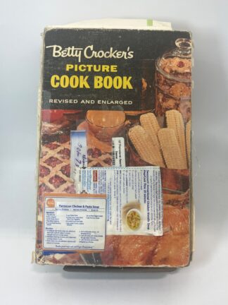 Betty Crocker's Picture Cook Book - 2nd Edition First Printing w Recipes & Notes - Cover