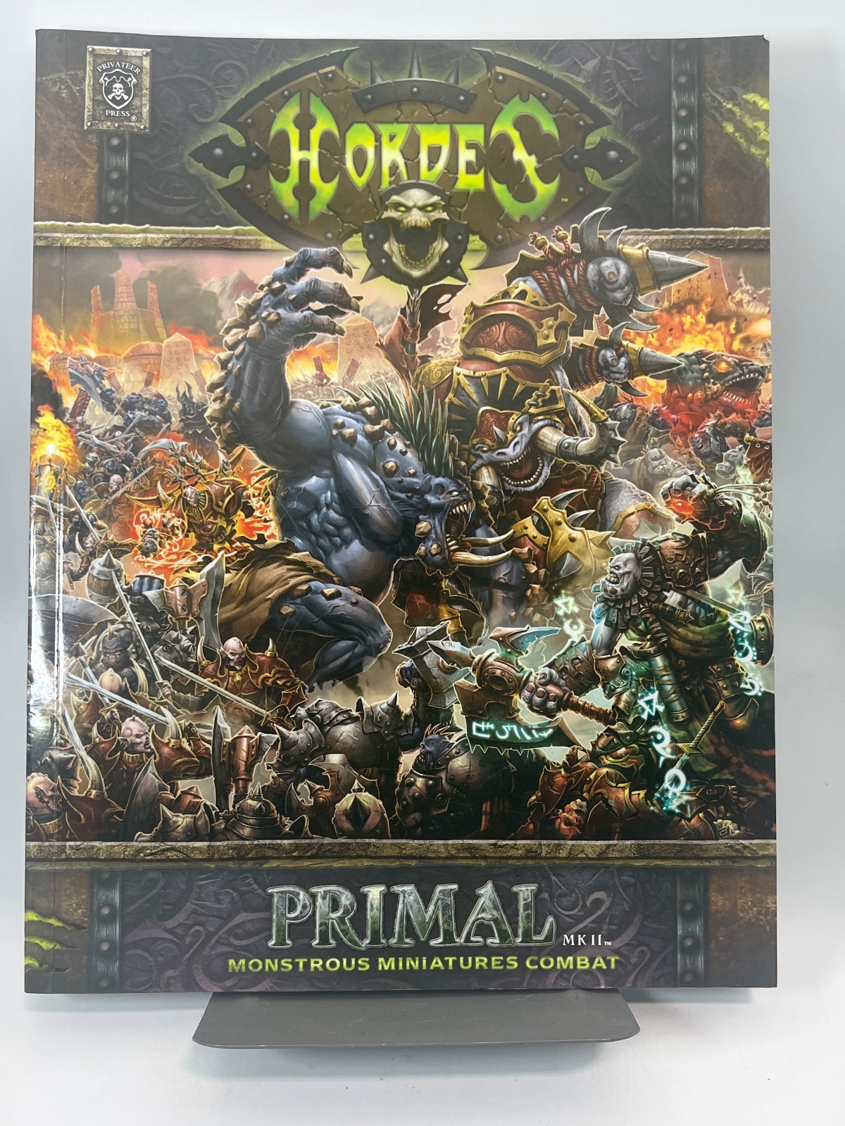 Hordes Primal Mk II Monstrous Miniatures Combat - Warhammer - Cover