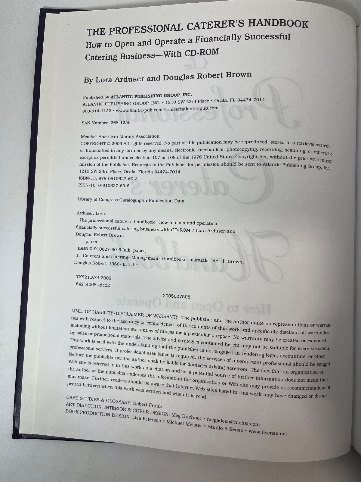 The Professional Caterer's Handbook w CD-ROM - Image 7