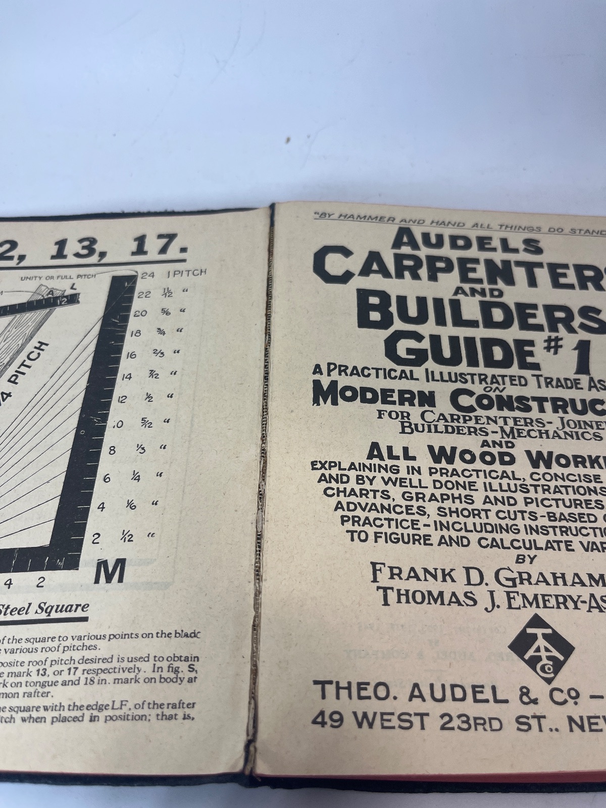 Audels Carpenters and Builders Guide #1 - Image 7