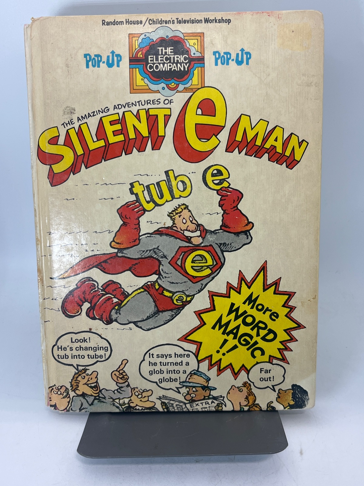The Amazing Adventures of Silent e Man - Cover