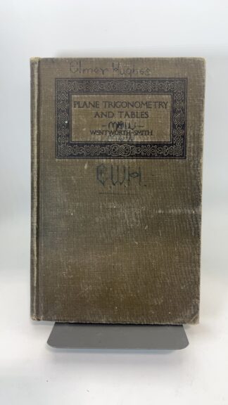 Plane Trigonometry and Tables - Cover