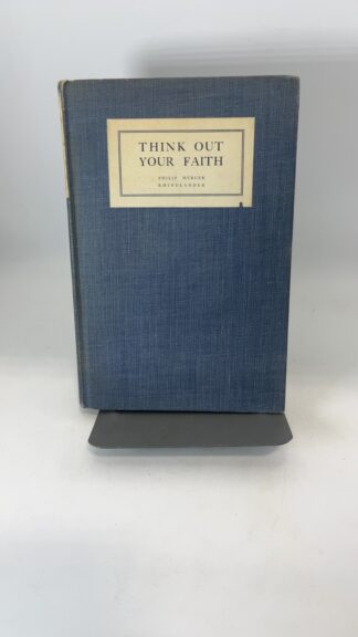 Think Out Your Faith - Cover