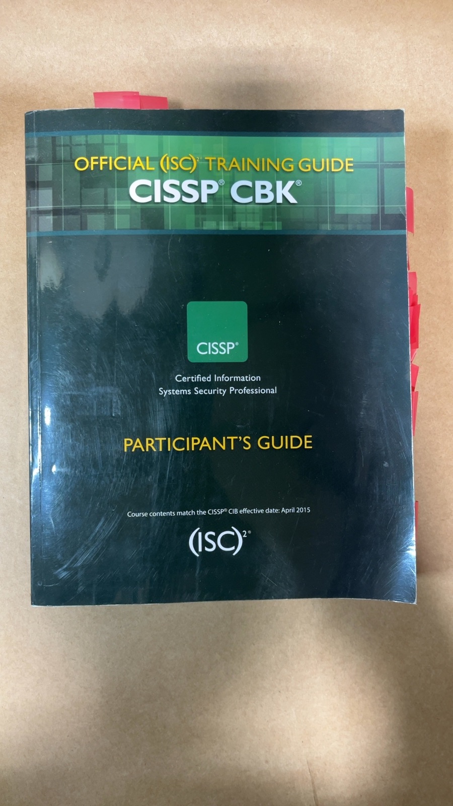 Official (ISC)² Training Guide: CISSP CBK - Cover
