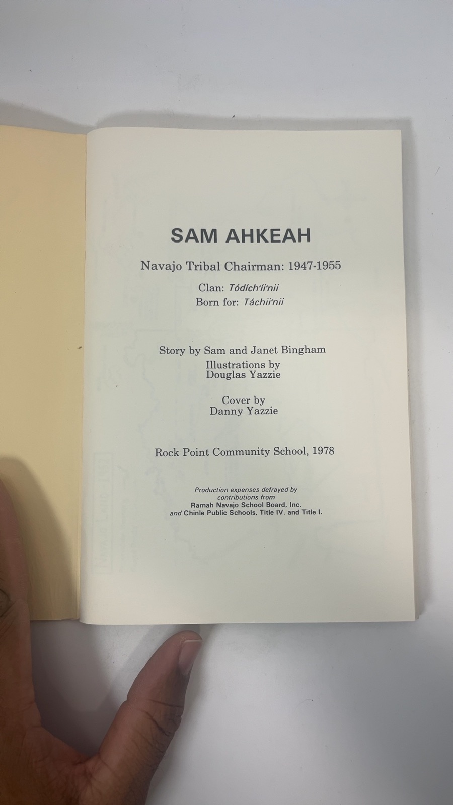 Sam Ahkeah Navajo Tribal Chairman: 1947 -1955 - Image 4