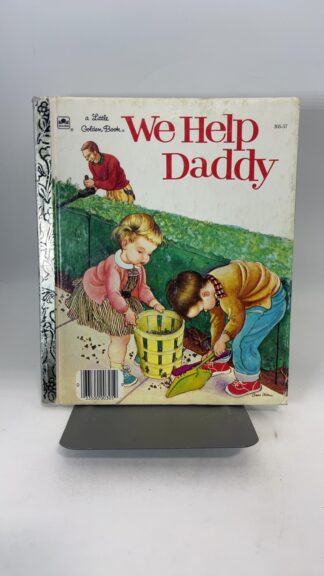 We Help Daddy - A Little Golden Book - Cover