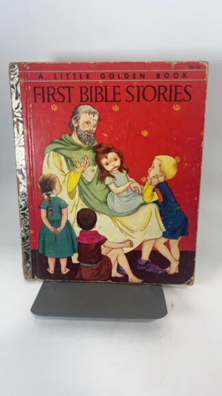 First Bible Stories - First Edition "A" - A Little Golden Book - Cover