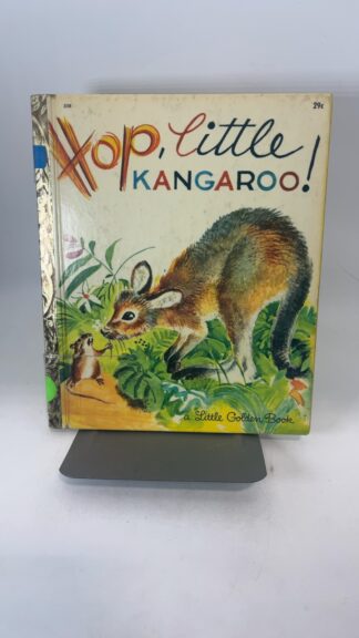 Hop, Little Kangaroo! - First Edition "A" - A Little Golden Book - Cover