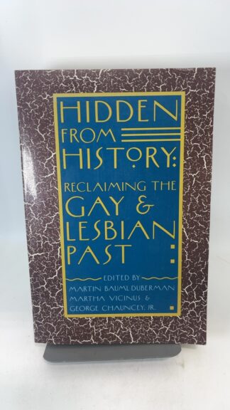 Hidden from History: Reclaiming the Gay and Lesbian Past - Cover