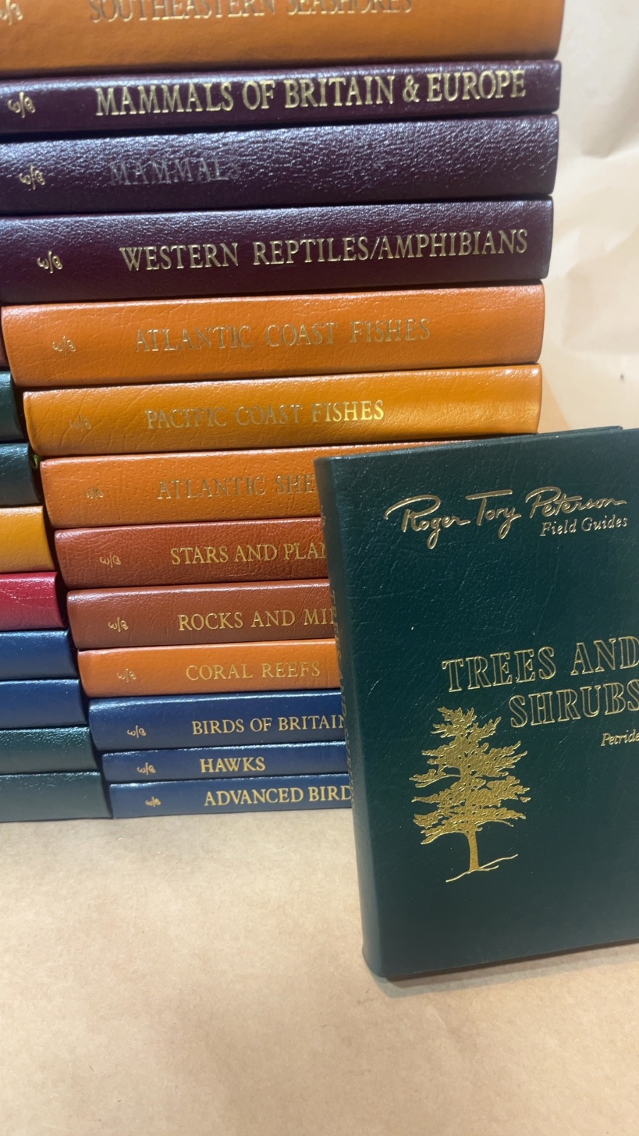 Roger Tory Peterson Field Guides Easton Press Lot of 37 Volumes - Image 5