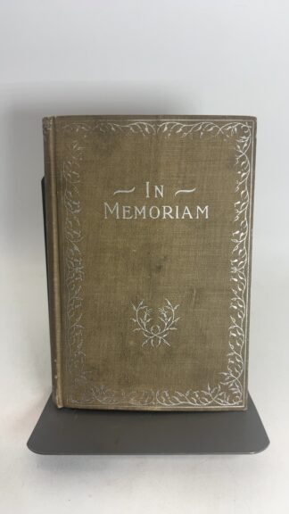 In Memoriam: The Lover's Tale and Other Poems - Cover