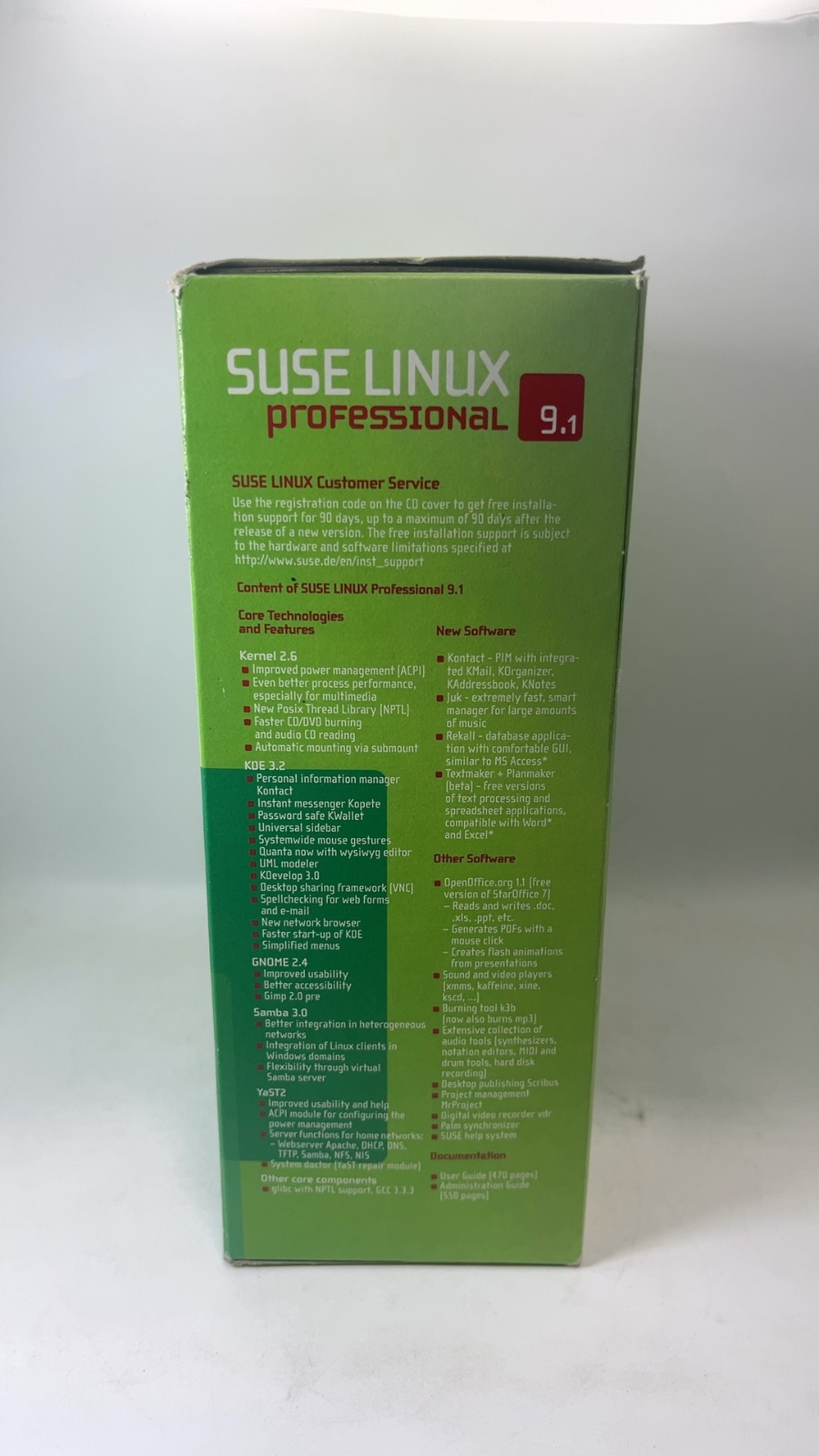 SUSE Linux Professional 9.1 - Boxed Set - Image 2