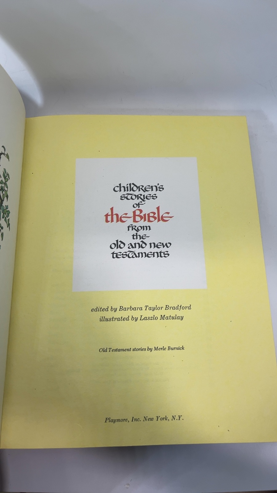 Children's Stories of the Bible from the Old and New Testaments - Image 4