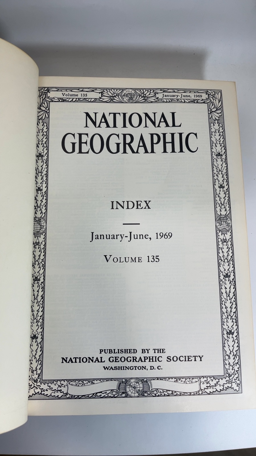 National Geographic Index January-June, 1969 Volume 135 - Image 4