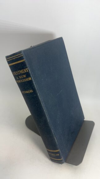 Investment: A New Profession - Cover