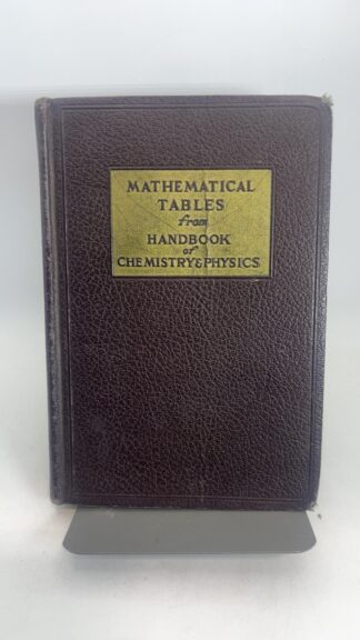 Mathematical Tables - Cover
