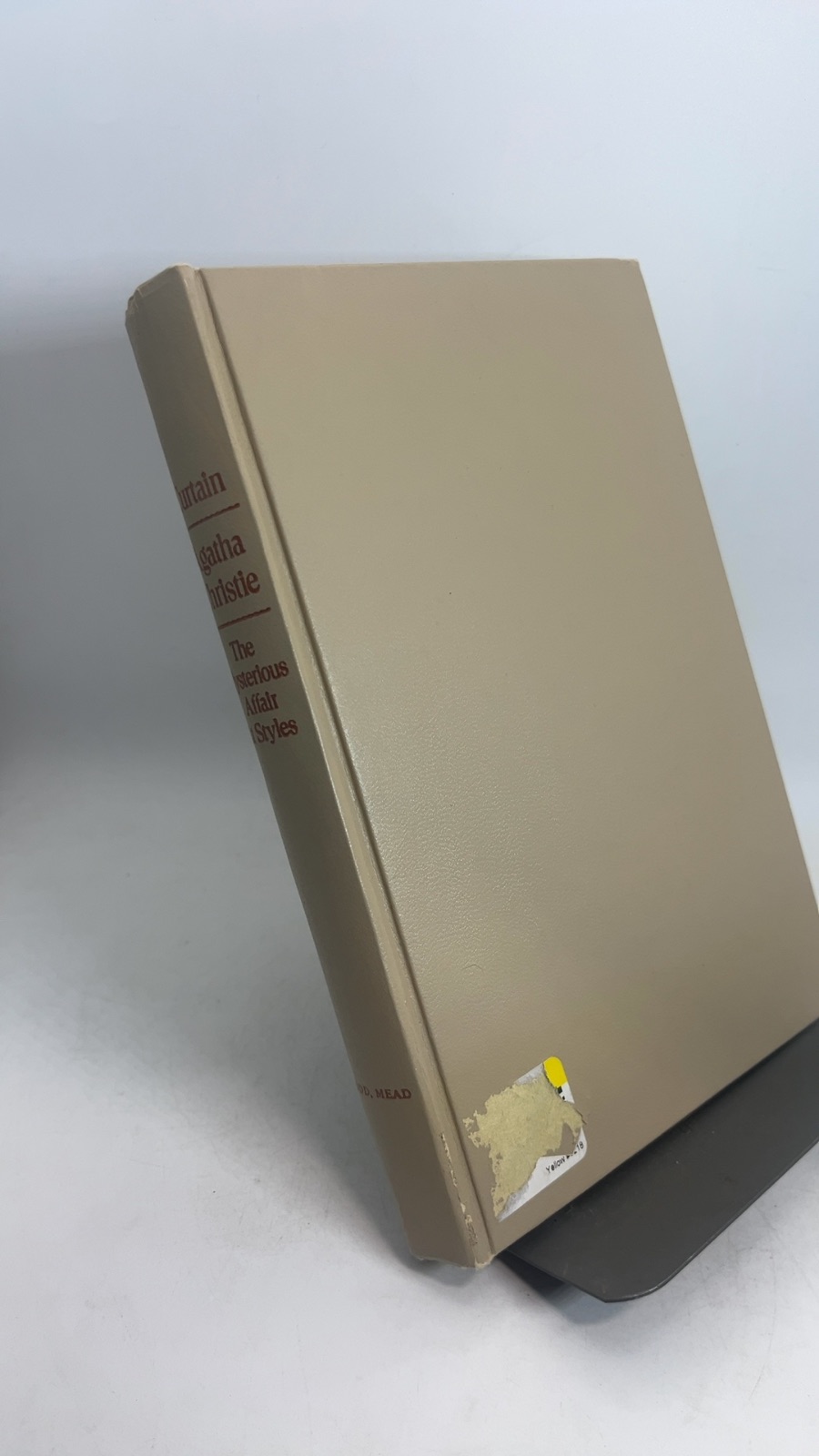 Curtain & The Mysterious Affair at Styles - Cover