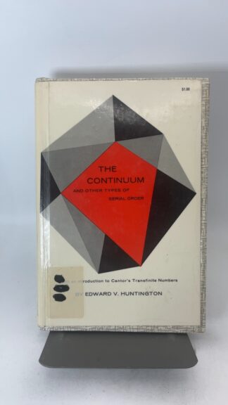 The Continuum and Other Types of Serial Order - Cover