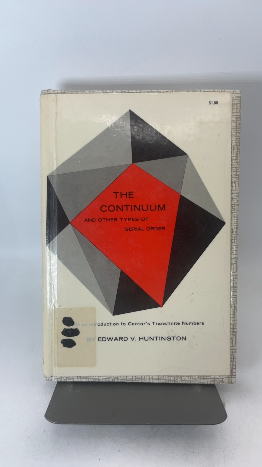 The Continuum and Other Types of Serial Order - Cover