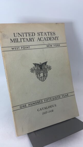 Catalogue of the United States Military Academy: One Hundred and Fifty-sixth Year, 1957-1958 - Cover