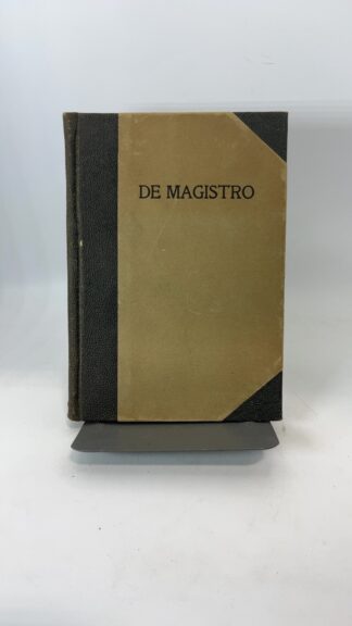 De Magistro - Cover