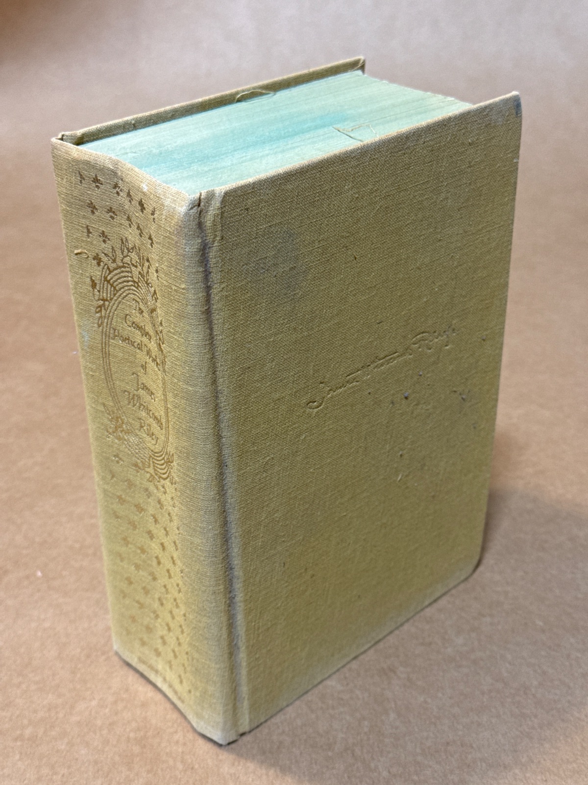 The Complete Poetical Works of James Whitcomb Riley - Cover