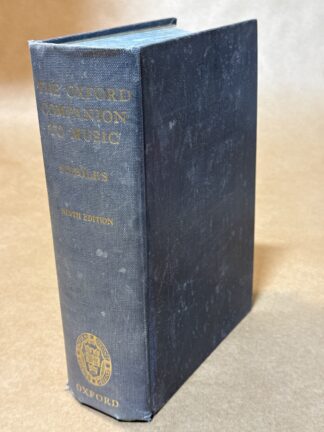 The Oxford Companion to Music - Cover
