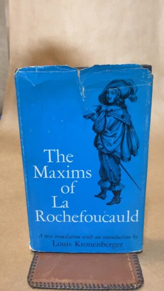 The Maxims of La Rochefoucauld - Cover