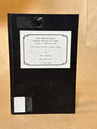 The Clockwork Universe of Anthony Burgess - Cover