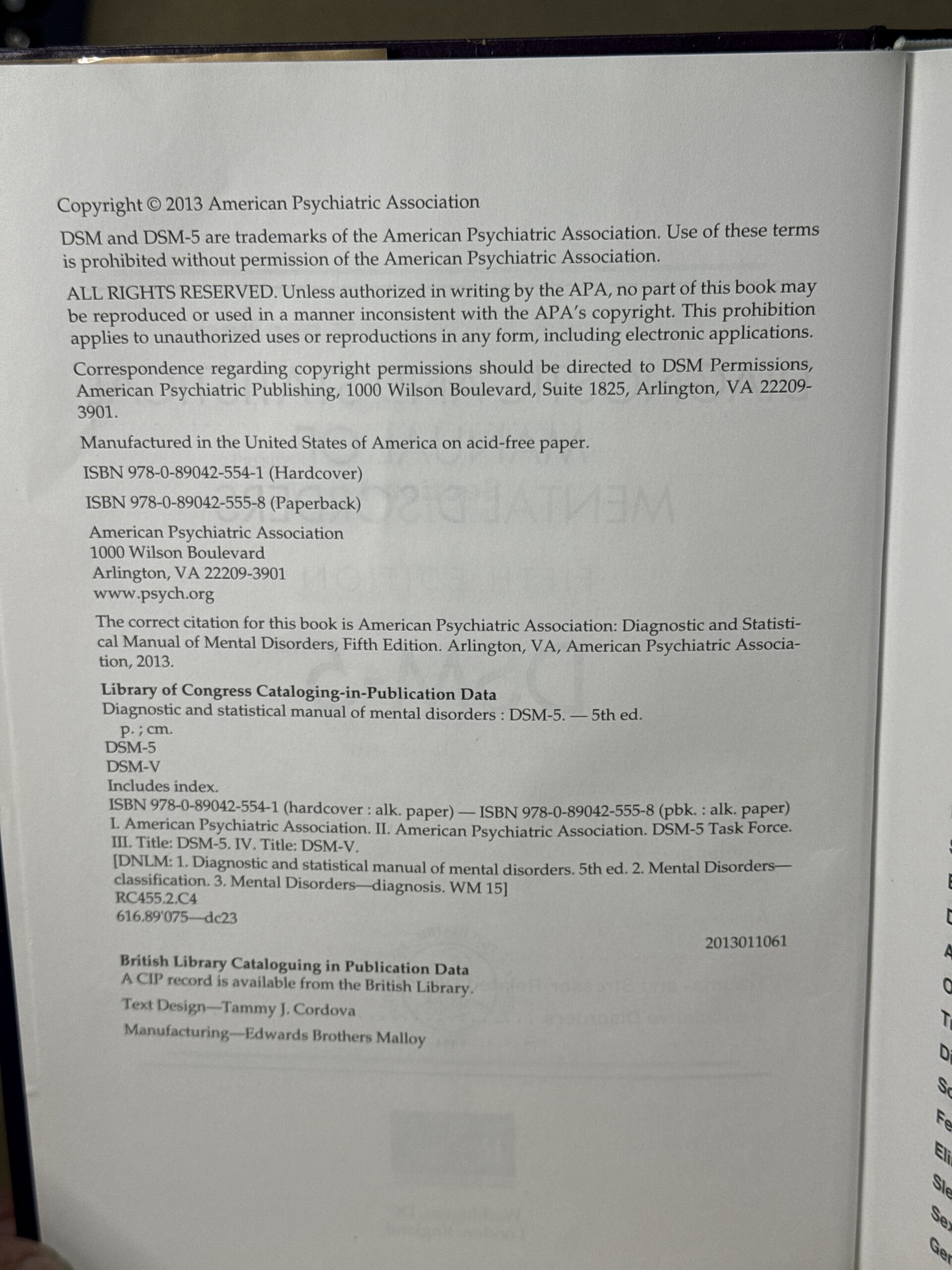 Diagnostic and Statistical Manual of Mental Disorders DSM-5 - Image 3