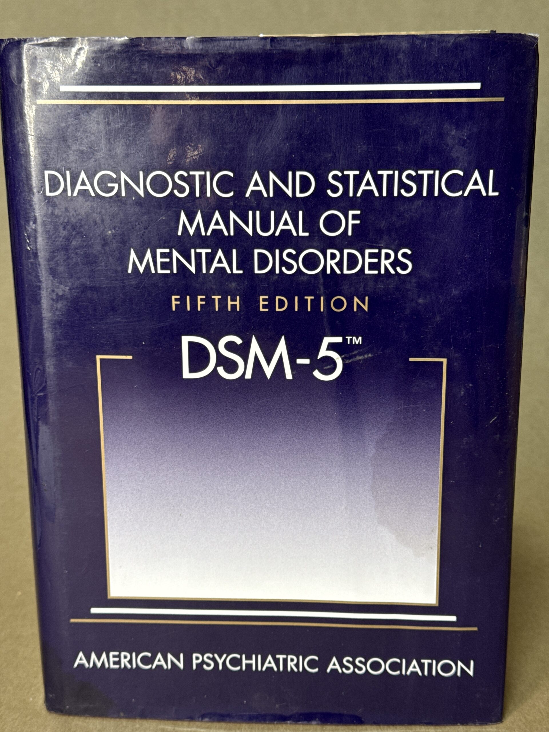 Diagnostic and Statistical Manual of Mental Disorders DSM-5 - Cover
